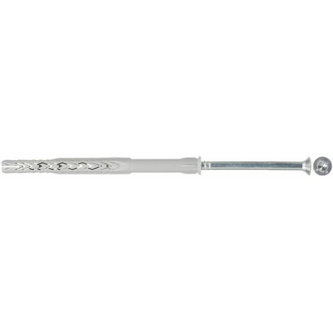 Fischer SXRL T Rahmendübel 10x200 Langschaftdübel mit vormontierter Senkkopfschraube, Stahl verzinkt (1/5)