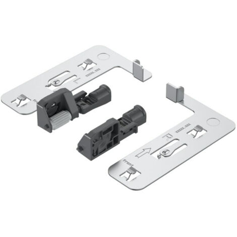 Tiefenverstellung Actro 5D Ku.grau HETTICH