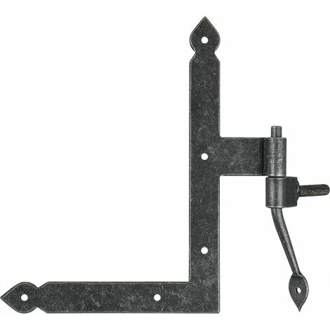 HALCÖ Fensterwinkelband Fulp, 190 x 140 mm, Stahl verzinkt schwarz passiviert (1/4)