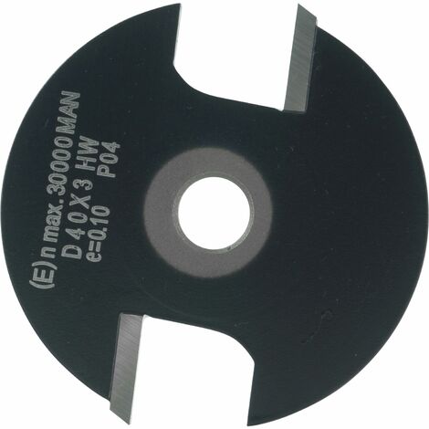 ENT Scheibennutfräser 3mm Fräser zum Nuten und Schlitzen - ohne Frässpindel, HW