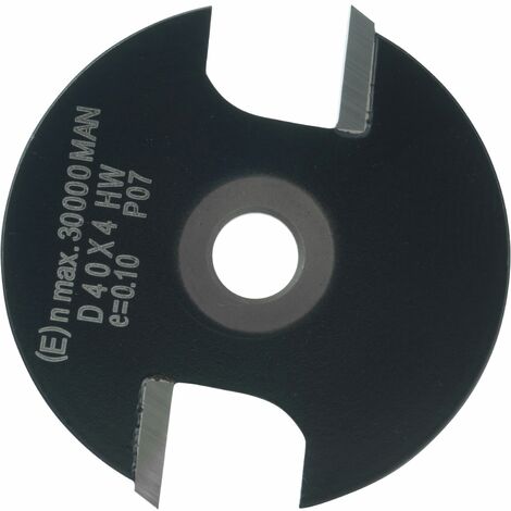 ENT Scheibennutfräser 4mm Fräser zum Nuten und Schlitzen - ohne Frässpindel, HW