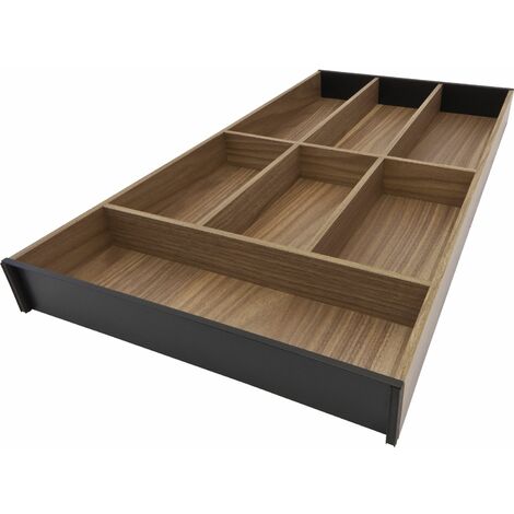 BLUM AMBIA-LINE Besteckeinsatz NL650mm,B300mm, Tennessee Nuss