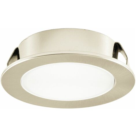 LED Leuchte Spot rund Nube, ø3,5 1,8W DualColor vernickelt matt (1/5)