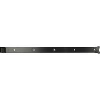 Langbänder einseitig gerollt, ohne Kegel, 900x45x8mm, inkl. Schraubenset,schwarz