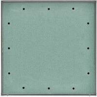 Upmann Revisionsklappe Vario-Star Revisionstür GK-Einlage 200x200mm Gipskarton Alu Rahmen Revision Wartungstür Wartungsklappe Wartung Reinigungsklappe Wartungsöffnung Feuchtraumgeeignet Trockenbau