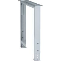 Lista Werkbank Tischgestell 80x725x800mm - Werkbank Werkstatt Gestell bis 400kg belastbar, Stahlblech in Lichtgrau