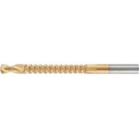 ALPEN Universal-Fräsbohrer HSS-TIN Länge 93 mm Bohrer ø 8 mm