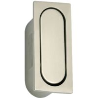 Klapp-Muschelgriff Breite 22 mm, Höhe 52 mm, ZN vernickelt matt