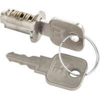 HETTICH PRESTIGE 2000 Innenzylinder Z23, ø18, Sperre 18029, vernickelt hochglanz