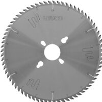 Oertli-Leuco Kreissägeblatt 320x60mm - Sägeblatt mit 72 Zähnen Q-Cut G6 Schnittbreite 4,4mm für Plattenaufteilsägen, HW