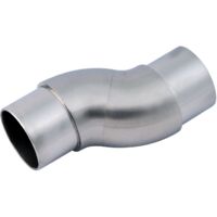CROSO Edelstahlbogen flexibel für Rundrohr ø 42,4 x 2,0 mm, Edelstahl V2A