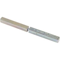 Drückerstift PR 120 FS - Vierkant 9mm, geteilt, 63/63, Stahl verzinkt Vierkantstift dormakaba