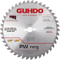 GUHDO HW-Piano plus Kappkreissägeblatt 520x4,6x50 mm Z60 WZ-neg.