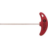 HAFU Sechskant Stiftschlüssel mit T-Griff 5,0 mm Länge 150 mm