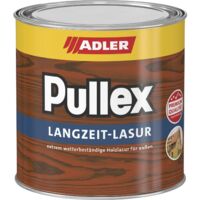 Adler Pullex Langzeit Lasur - Holzlasur Außen Wetterfest - kein Abblättern bei Witterung und Schutz gegen Bläue- und Schimmelbefall, Palisander 750ml