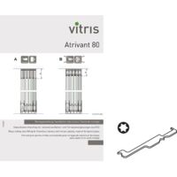 VITRIS Atrivant 80 Montage Zubehör-Set je Anlage