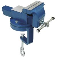 Feinmechaniker-Schraubstock 360ºdrehbar Backenbreite 75 mm
