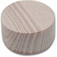 Jowe Querholzplättchen 25mm Lärche - Holzplättchen ideal fü Reparaturen in Holz - Holzscheiben zum Außbessern von Schraub- & Astlöchern - 345 Stück