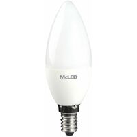 McLED E14 Kerzenlampe LED Lampe Leuchtmittel 4000 K warmweiß 4,8W 230 V