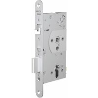 Elektro-Sicherheitsschloss Fluchttürschloss EL 560, Dornmaß 65, Stulp 24x235mm
