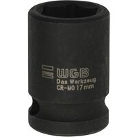 WGB Kraftsteckschlüssel 3310 DIN3129 1/2"vierkant 18 mm sechskant