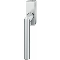 FSB Fenstergriff 34 1076 abschließbar eckige Rosette, Edelstahl matt