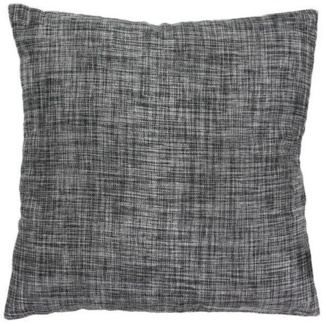 LINX - Coussin effet chiné métallisé noir 40x40 (1/4)