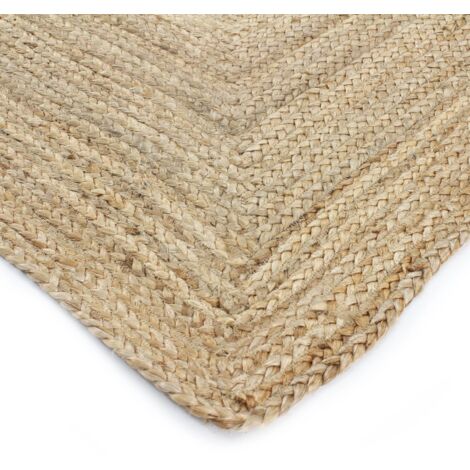 VEGETAL JUTE - Tapis en jute tressé naturel 160x230