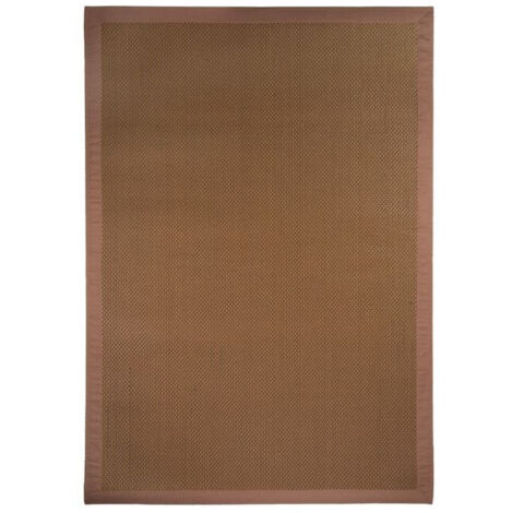 TREE - Tapis tressé pour intérieur et extérieur marron 160x230 (1/3)
