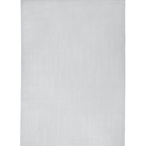 JUTA ASPECT LIGNES - Tapis aspect jute à motif lignes blanc ivoire 190x290 (1/5)