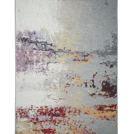 TAPISSERIE - Tapis intérieur extérieur vintage gris multicolore 160x230 (1/5)