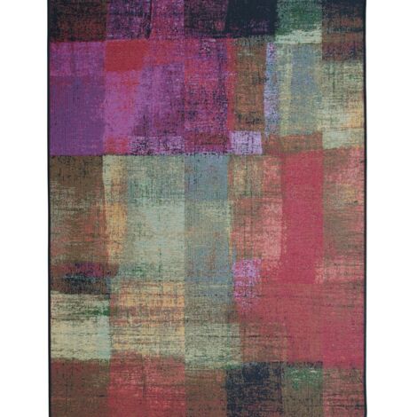 TAPISSERIE - Tapis intérieur extérieur vintage multicolore vert 160x230 (1/5)