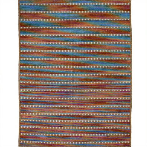 JUTA LOOK - Tapis aspect jute intérieur extérieur naturel multicolore 160x230 (1/5)