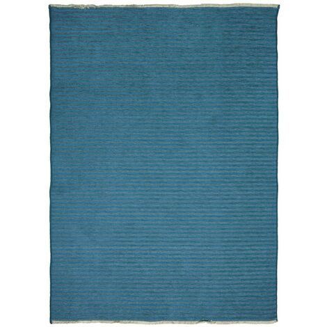 MODERN TAPISSERIE - Tapis réversible bleu pétrole 160x230 (1/5)