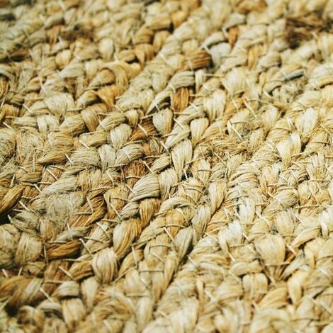 VEGETAL JUTE - Tapis en jute tressé naturel 45x120