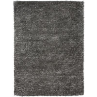 LUXE - Tapis à poils longs toucher soyeux gris 160x230