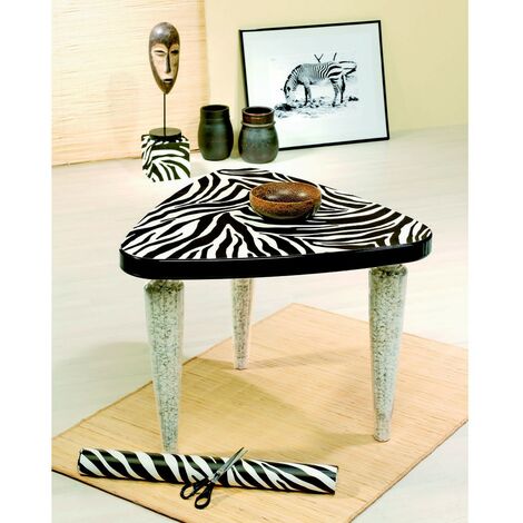 Klebefolie Möbelfolie Zebra - schwarz weiss 45 cm x 1500 cm - 15 Meter am  Stück