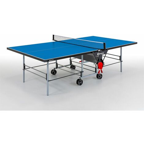 Sponeta S 3-47e outdoor Tischtennisplatte Blau wetterfest incl Netz 