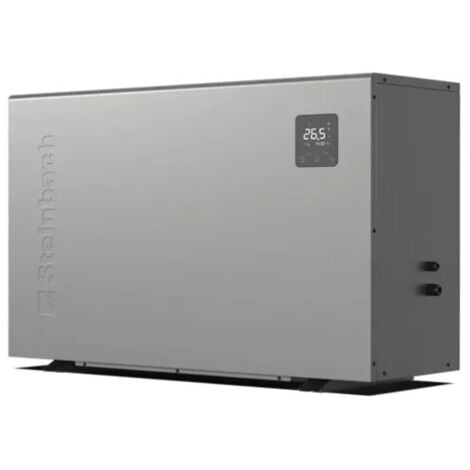 Steinbach Wärmepumpe "Silent 5" grau für Pools bis 25.000 l, 5 kW Heizleistung