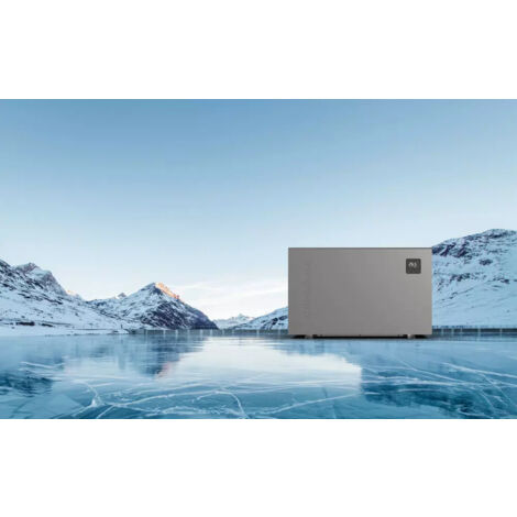 Steinbach Wärmepumpe "Silent 5" grau für Pools bis 25.000 l, 5 kW Heizleistung