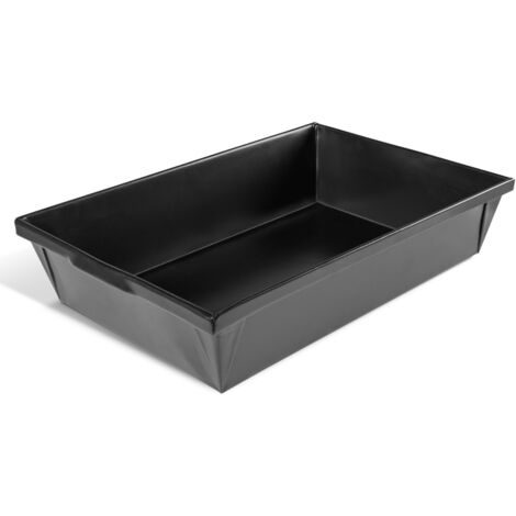 Vitavia Pflanzschale Massiv galvanisiert, schwarz