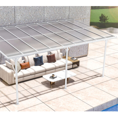 Westmann Terrassenüberdachung "Bruce 556", weiß, 300 x 556 x 270 cm (L x B x H) (1/5)