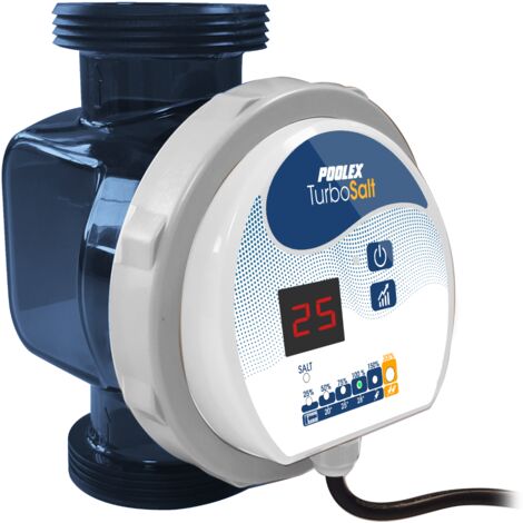Poolex Turbo Salt 300 Salzelektrolyse Anlage Pool bis 30m³ Desinfektion o. Chlor