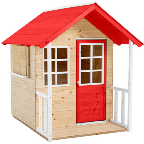 Zwerkules Lolla  Kinder Spielhaus für den Garten  Holz