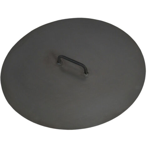 CookKing Deckel für Feuerschale, schwarz, Ø 61 cm (1/3)