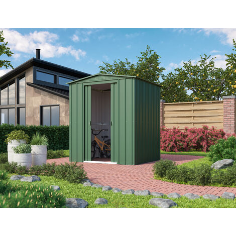 Globel Industries Gerätehaus "Gartenmanager Dream 65", jade, 2,83 m², ohne Schleppdach