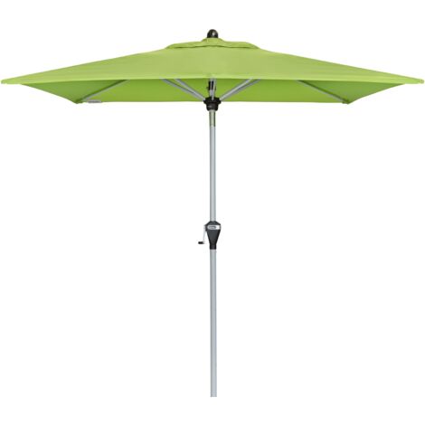 Doppler Sonnenschirm/ Kurbelschirm "Active Auto Tilt 210 x 140" mit Höhenverstellung, 210 x 140 cm, fresh green, Bezug aus 100% Polyester, Stock aus Aluminium, Streben aus Stahl, 4,3 kg