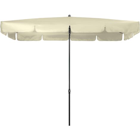 Doppler Sonnenschirm "Sunline Waterproof III 260 x 150", 2,60 x 1,50 m, natur, Bezug aus 100% Polyester, Gestell aus Stahl, 4,7 kg