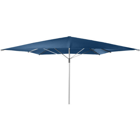 Doppler Gastronomie Sonnenschirm "Braumeister" 400 x 400 cm, dunkelblau, ohne Volant, Bezug aus 100% Polyester, Gestell aus Aluminium, 17,1 kg Gastronomie Sonnenschirm "Braumeister 400 x 400", dunkelb (1/5)