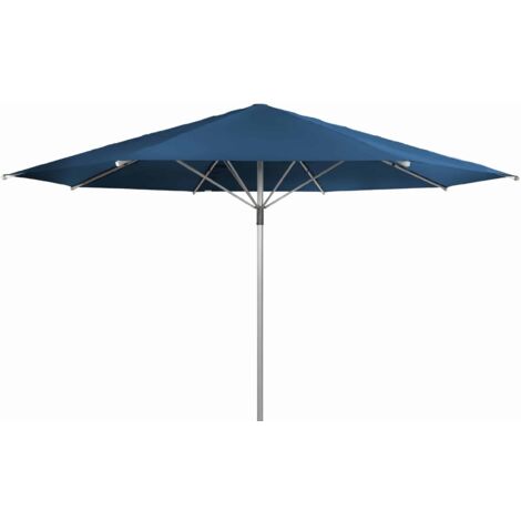 Doppler Gastronomie Sonnenschirm "Braumeister" Ø 500 cm, dunkelblau, ohne Volant, Bezug aus 100% Polyester, Gestell aus Aluminium, 17,1 kg Gastronomie Sonnenschirm "Braumeister 500", dunkelblau, Ø 500 (1/5)